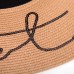 New Paillette Embroidered Letter Straw sun beach Kentucky derby Floppy Hat T207  eb-48759831